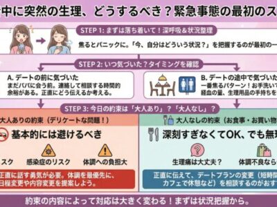 パパ活生理の対応ステップ